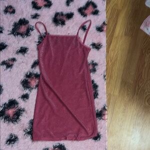 Elegant Pink Glittery Women's Top